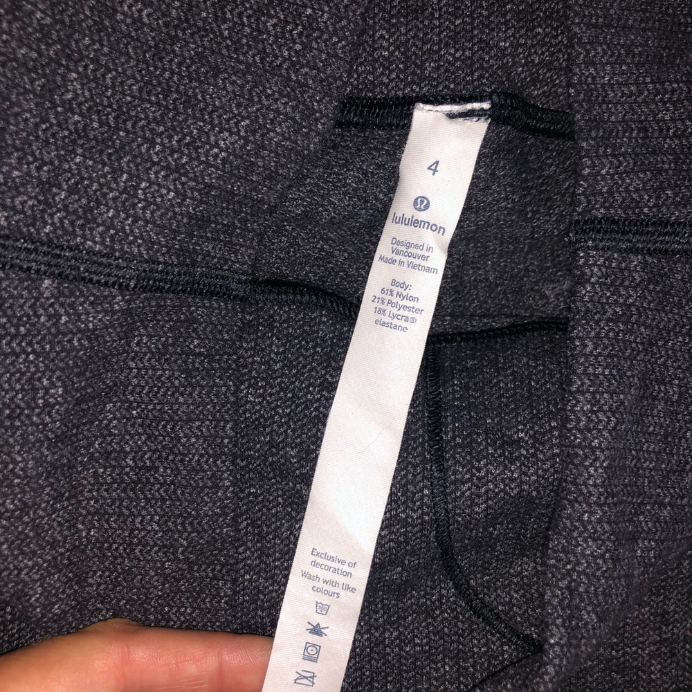 Lululemon high rise wunder under size 4